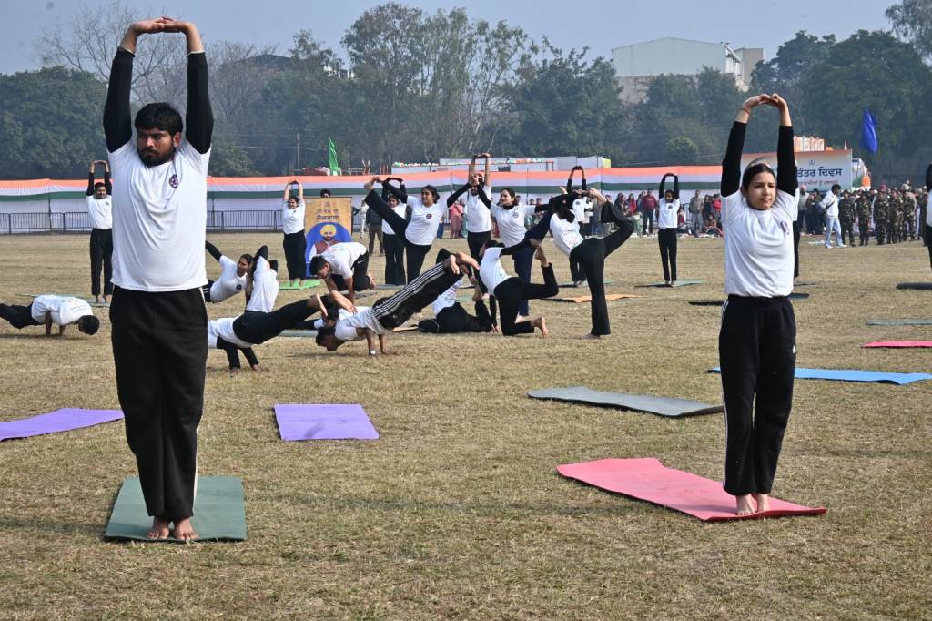 358 yoga classes are running in the district under CMs Yogashala